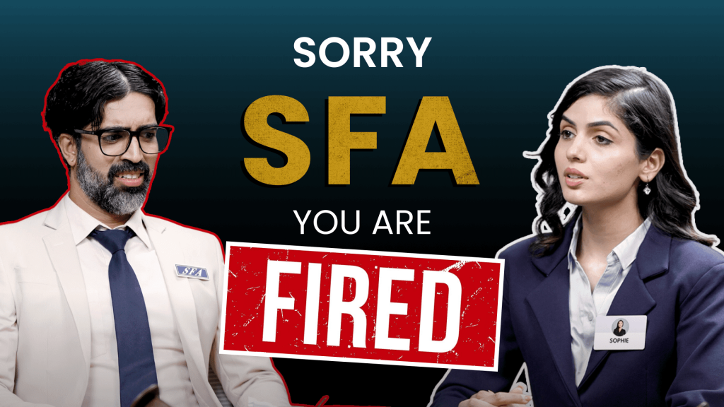 Why are most companies firing their SFA and DMS??